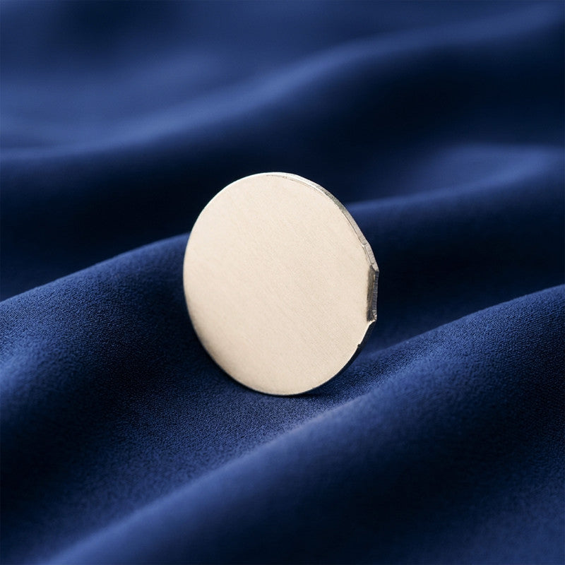 ROLIMOLI Pure Silver Round Coin | Chandi ka Coin for Pooja & Remedies (Size : 1.5cm| Weight : 0.7gm Approxe)
