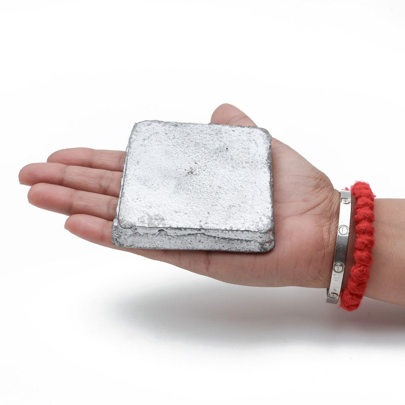 ROLIMOLI Solid Ranga Lead Brick for Lal kitab Remedy and Astrology & Floating in Water (1kg)