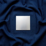 ROLIMOLI Gems Solid Square Piece Silver/Chandi Ka patra (Size : L-1.5cm * W-1.5cm * H-0.1cm | Weight : 0.9gm Approxe)