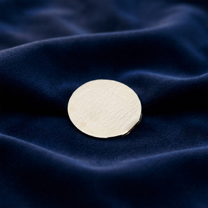 ROLIMOLI Pure Silver Round Coin | Chandi ka Coin for Pooja & Remedies (Size : 1.5cm| Weight : 0.7gm Approxe)