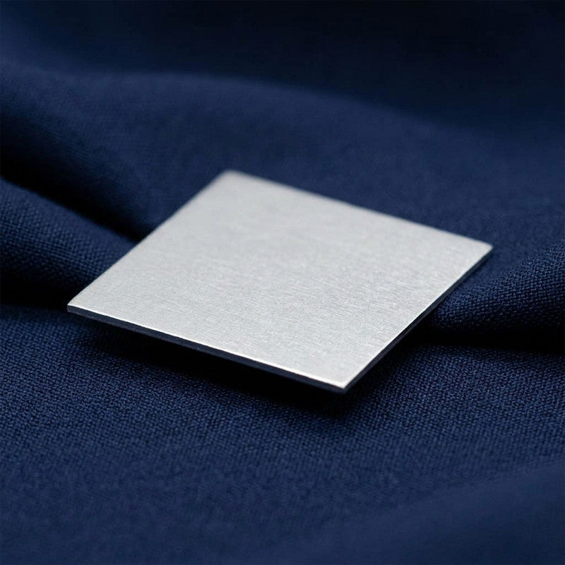 ROLIMOLI Gems Solid Square Piece Silver/Chandi Ka patra (Size : L-1.5cm * W-1.5cm * H-0.1cm | Weight : 0.9gm Approxe)