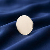 ROLIMOLI Pure Silver Round Coin | Chandi ka Coin for Pooja & Remedies (Size : 1.5cm| Weight : 0.7gm Approxe)